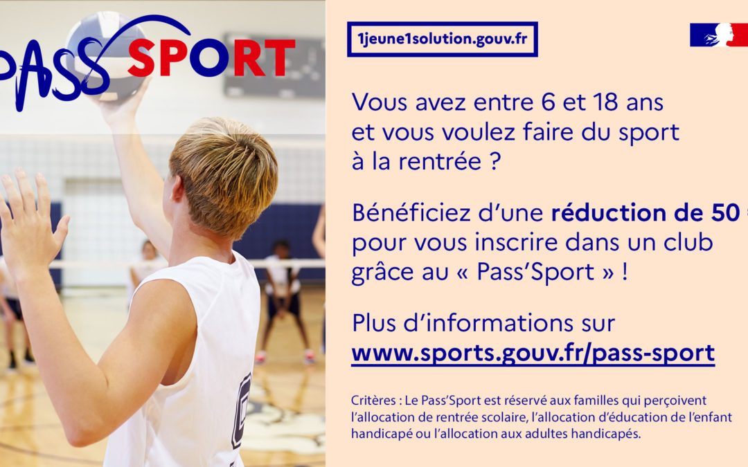 Dispositif « Pass’sport »