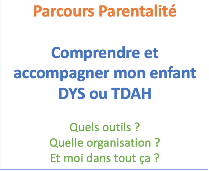 Parcours parentalité DYS/TDAH d’Apedys 85 à Luçon